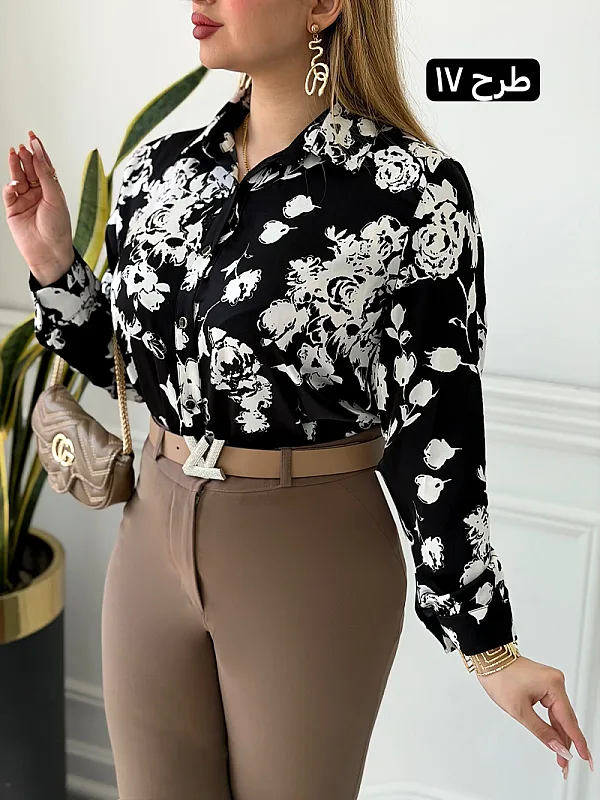 شومیز آوا 0107 10