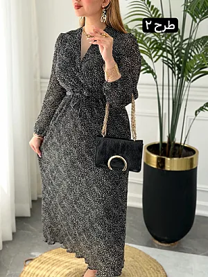 پیراهن روزمره ارغوان 0231 2