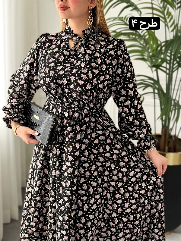 پیراهن روزمره شایلین 0253 4