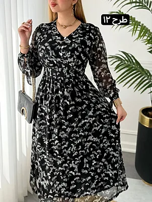 پیراهن روزمره فهیمه 0252 7