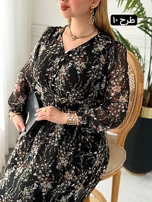 پیراهن روزمره فهیمه 0252 12