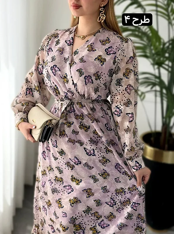 پیراهن روزمره مهتاب 0257 10