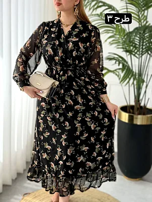 پیراهن روزمره مهتاب 0257 11