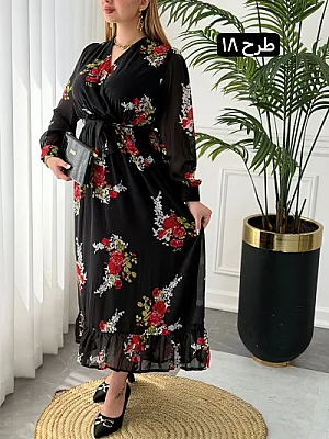 پیراهن روزمره مهتاب 0257 14