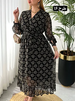 پیراهن روزمره مهتاب 0257 16