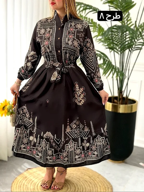 پیراهن روزمره شهین 0276 3