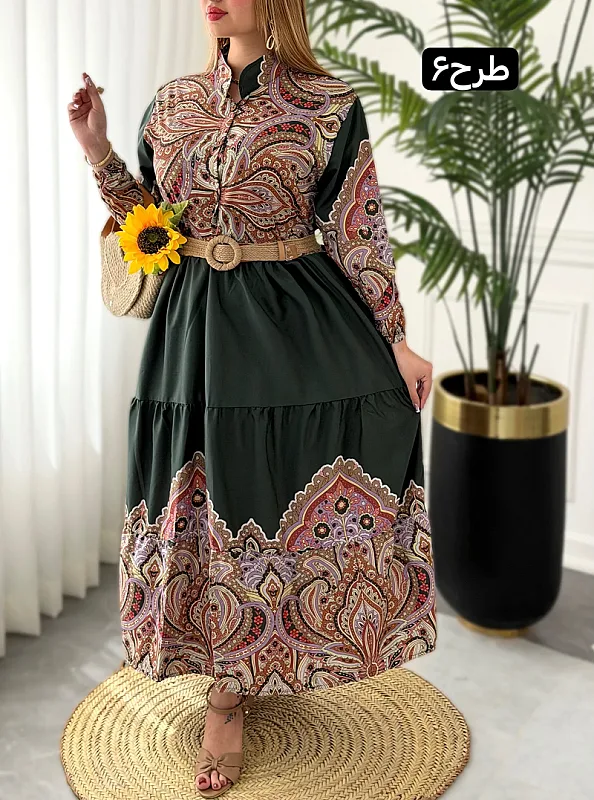 پیراهن روزمره شهین 0276 5