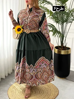 پیراهن روزمره شهین 0276 5
