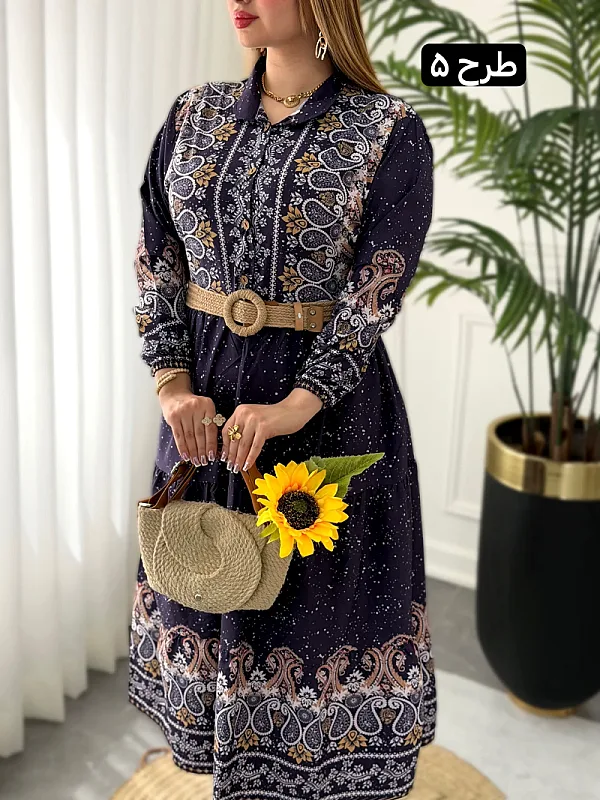 پیراهن روزمره شهین 0276 7