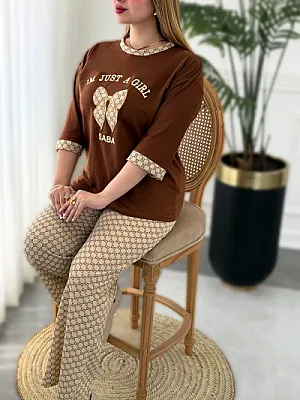 ست خانگی نیکا گوچی 0277 2