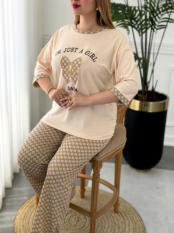 ست خانگی نیکا گوچی 0277 3