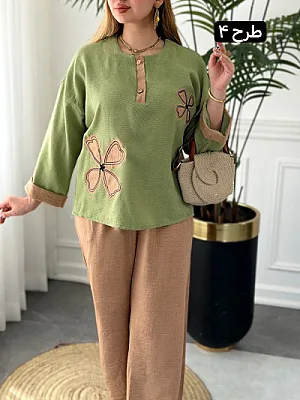 ست بلوز شلوار شایا 0281 4