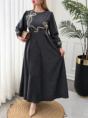 پیراهن مخمل آیسو 953 3