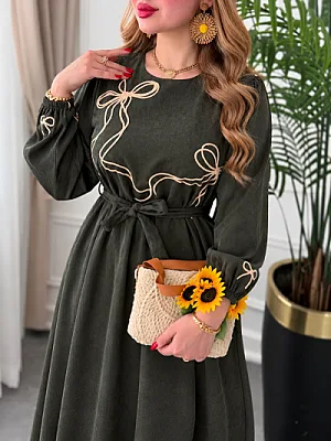 پیراهن مخمل آیسو 953 4