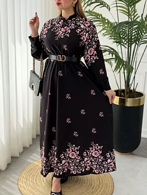 پیراهن روزمره رز 0302 4