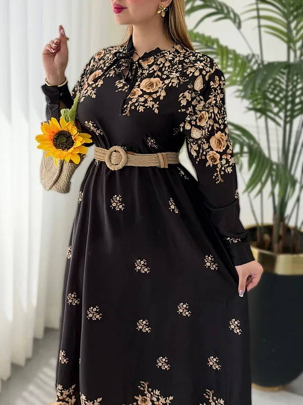 پیراهن روزمره رز 0302 5
