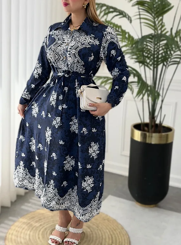 پیراهن روزمره مروارید 0301 2