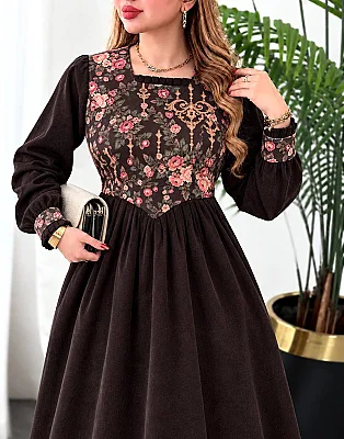پیراهن پاییزه ترنج 981 3
