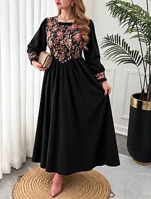 پیراهن پاییزه ترنج 981 4