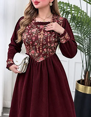 پیراهن پاییزه ترنج 981 1