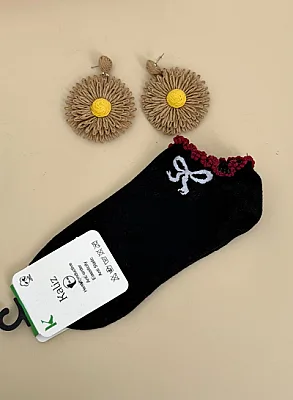 جوراب ساق کوتاه پاپیون 0314 1