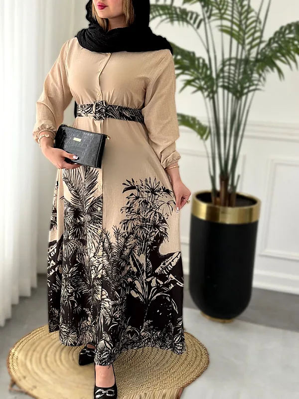 پیراهن روزمره نخل 0337