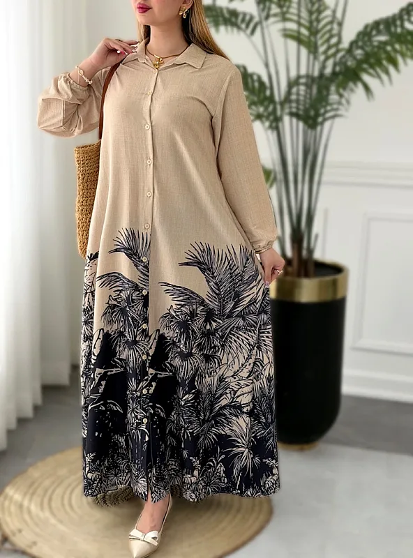 پیراهن روزمره نخل 0337 4