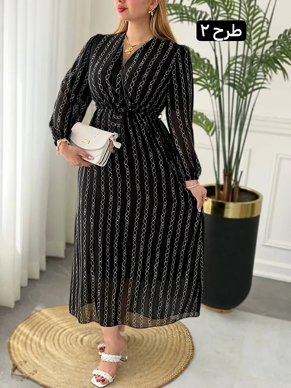 پیراهن روزمره شاین 0338 3