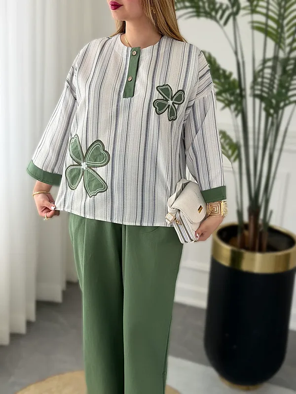 ست بلوز شلوار الهه 0375 5