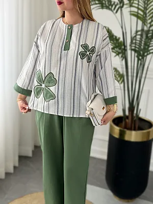 ست بلوز شلوار الهه 0375 5
