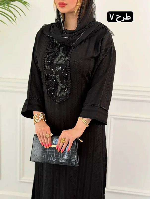 پیراهن روزمره فرخنده 0382 5
