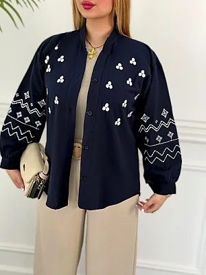 شومیز دارچین 0376 2