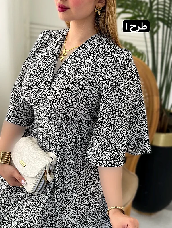 پیراهن روزمره لادن 0383