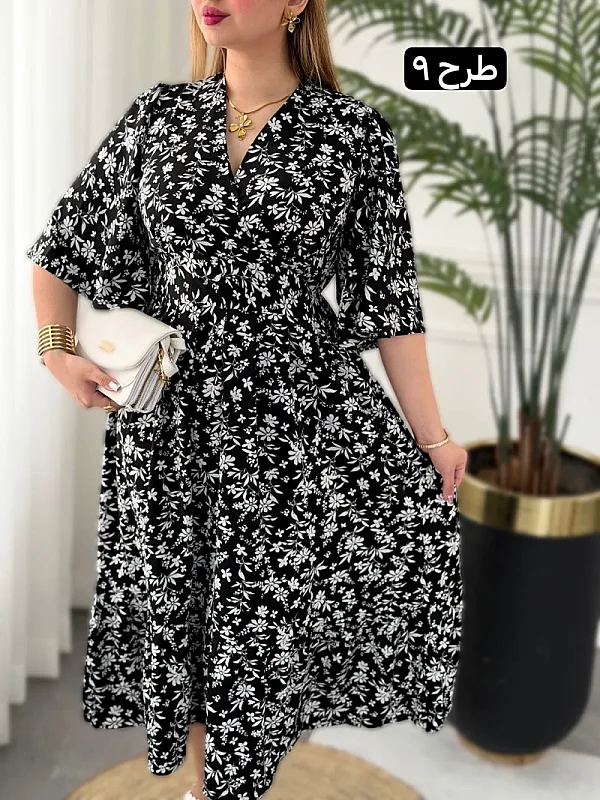 پیراهن روزمره لادن 0383 4