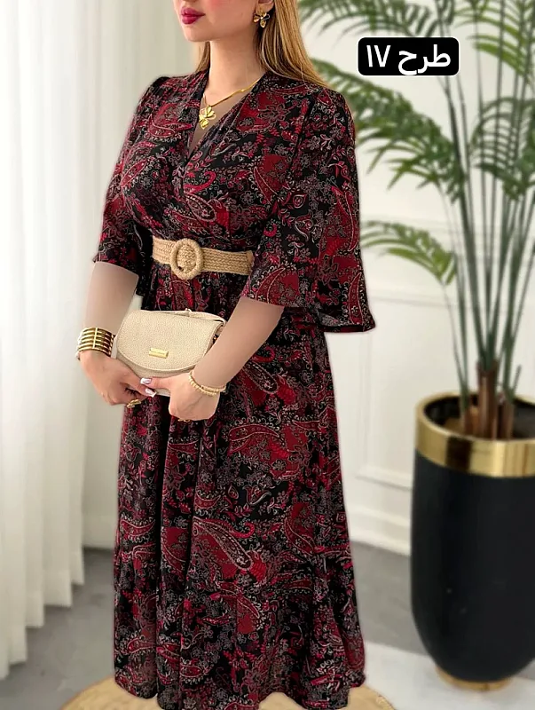 پیراهن روزمره لادن 0383 9