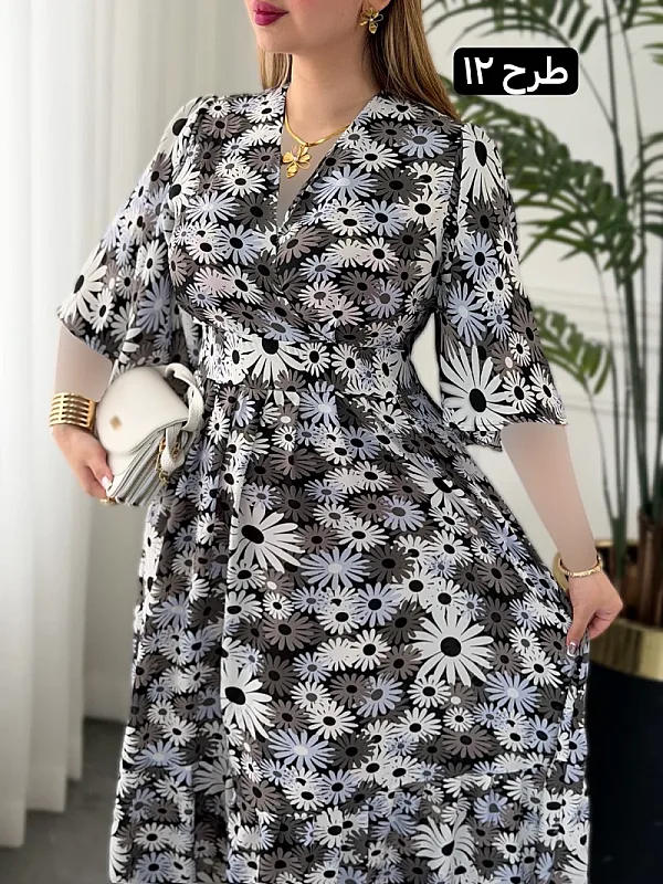 پیراهن روزمره لادن 0383 12