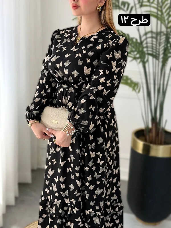 پیراهن روزمره ماهدخت 0380 12