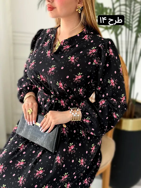 پیراهن روزمره ماهدخت 0380 14
