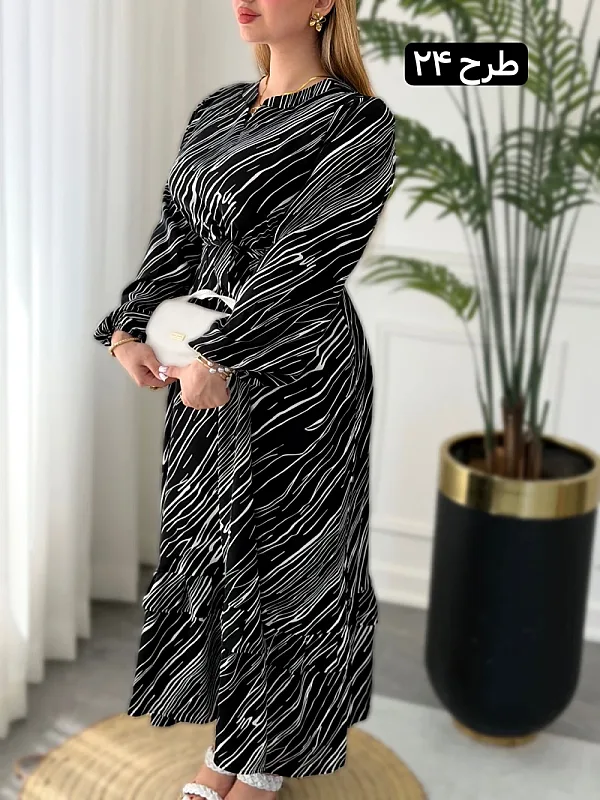 پیراهن روزمره ماهدخت 0380 24