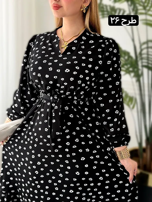 پیراهن روزمره ماهدخت 0380 26