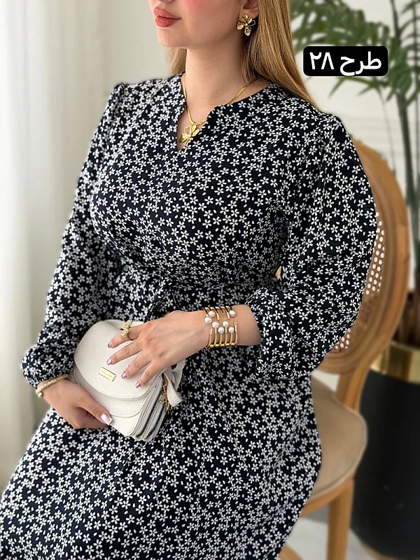 پیراهن روزمره ماهدخت 0380 27