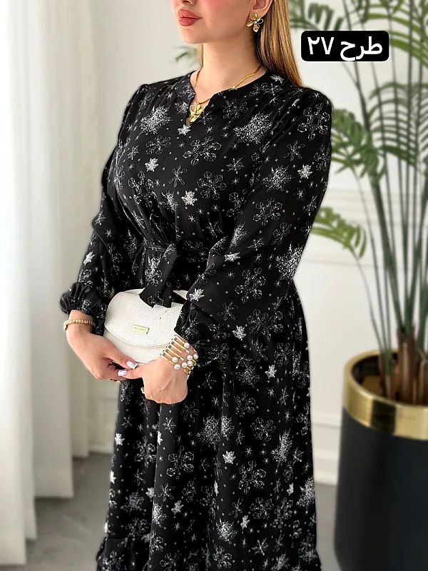 پیراهن روزمره ماهدخت 0380 28