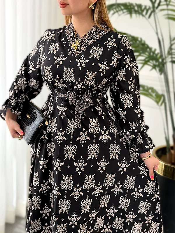 پیراهن روزمره اهورا 0393 4