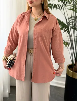 شومیز نیلو  0335 4