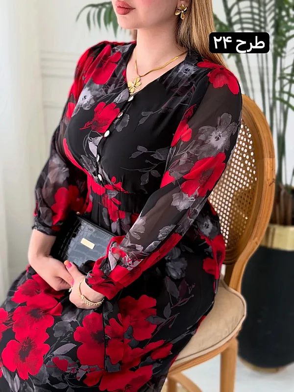 پیراهن روزمره مهتا 0407