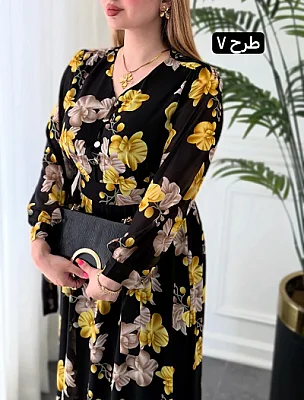 پیراهن روزمره مهتا 0407 7