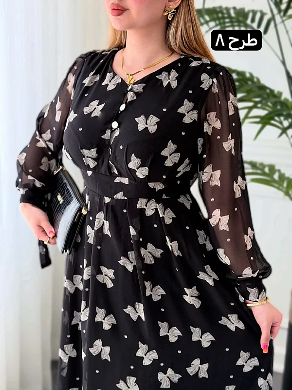 پیراهن روزمره مهتا 0407 8