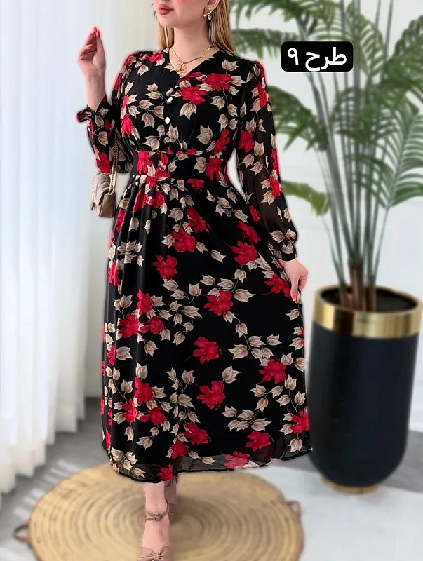 پیراهن روزمره مهتا 0407 9