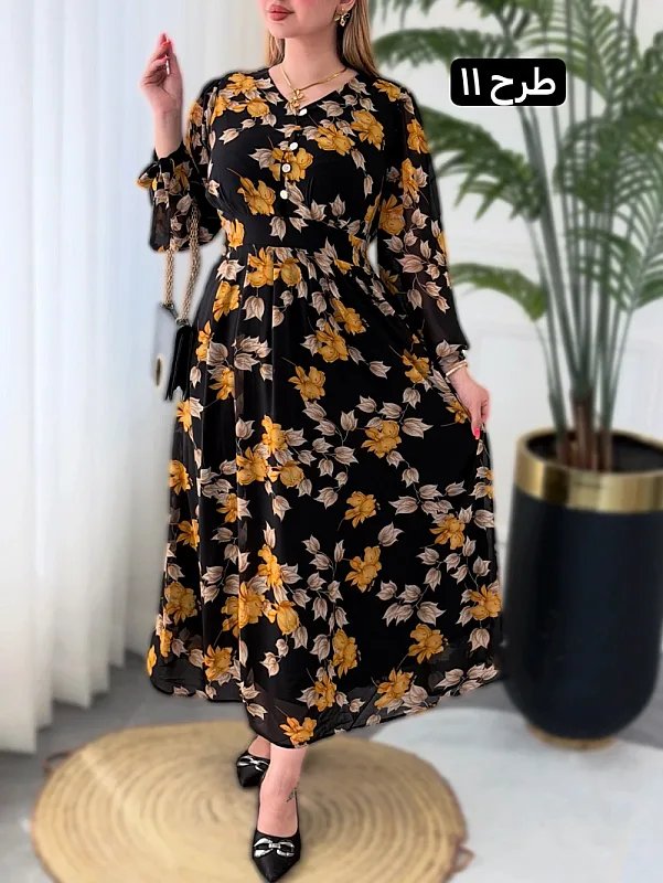 پیراهن روزمره مهتا 0407 12