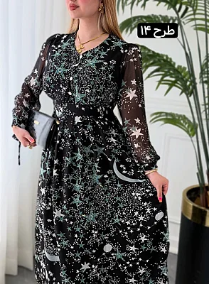 پیراهن روزمره مهتا 0407 14